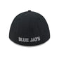 MLB Hat 3930 M Crown Black Blue Jays