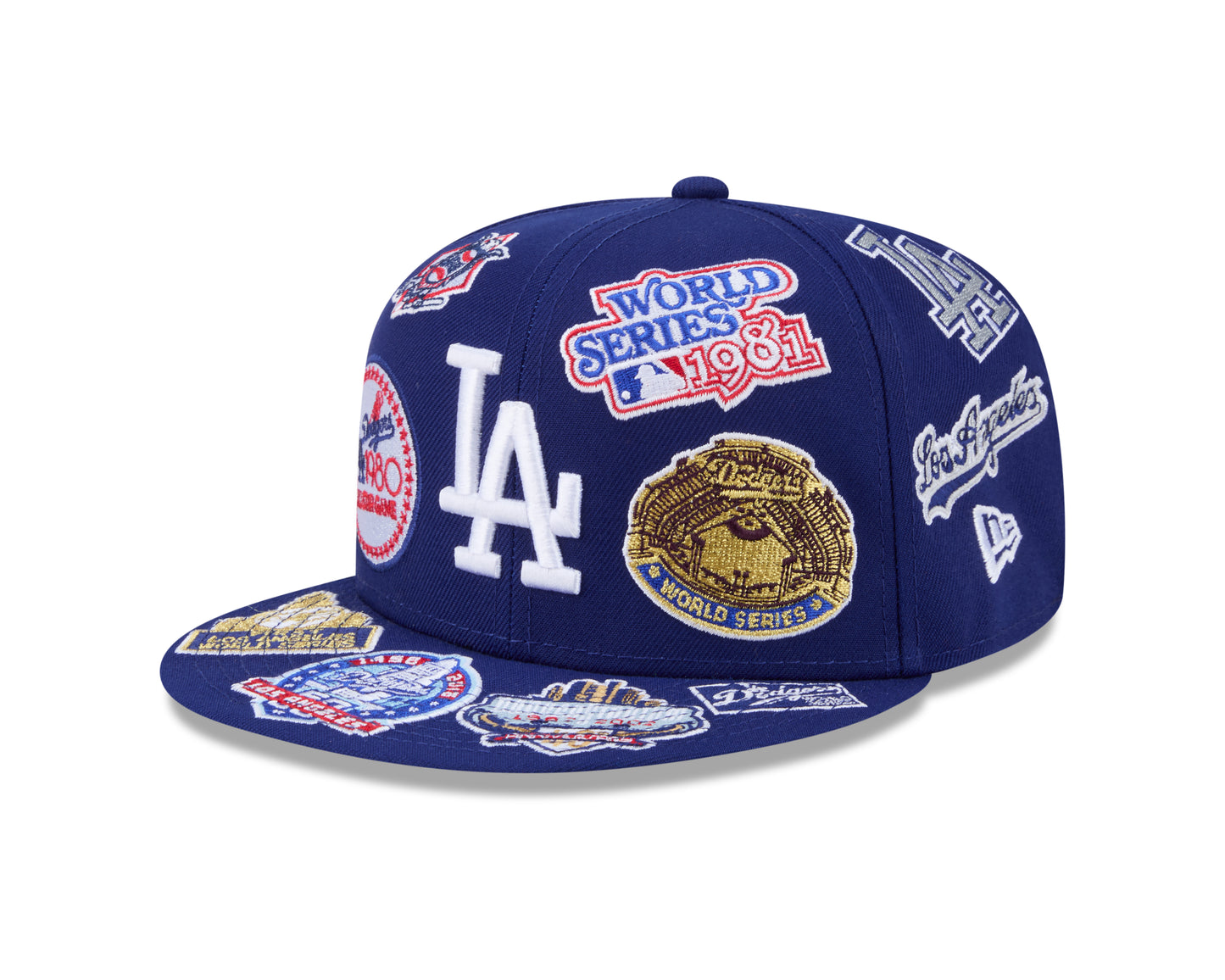MLB Hat 5950 All Over Dodgers