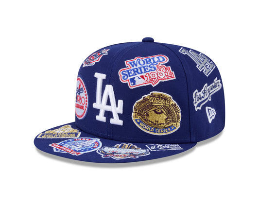 MLB Hat 5950 All Over Dodgers