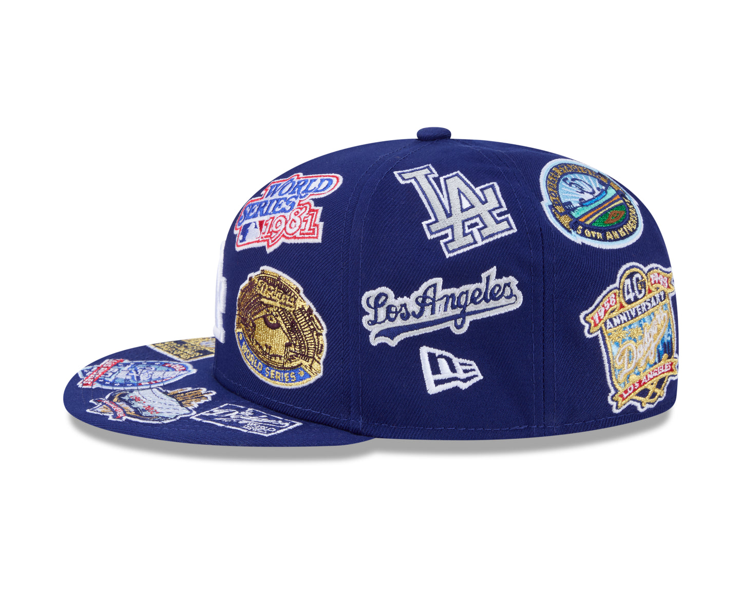 MLB Hat 5950 All Over Dodgers