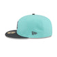 MLB Hat 5950 2026 Color Pack 2T Turquoise and Grey Athletics