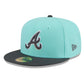 MLB Hat 5950 2026 Color Pack 2T Turquoise and Grey Athletics