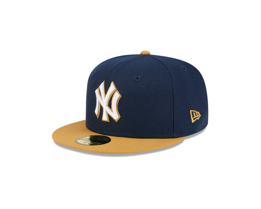 MLB Hat 5950 2026 Color Pack 2T Navy Blue & Gold Yankees