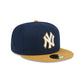 MLB Hat 5950 2026 Color Pack 2T Navy Blue & Gold Yankees