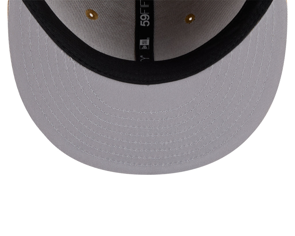 MLB Hat 5950 Color Pack Gold Dodgers