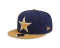 NFL Hat 950 Snapback Color Pack 2026 Navy & Gold Cowboys