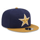 NFL Hat 950 Snapback Color Pack 2026 Navy & Gold Cowboys