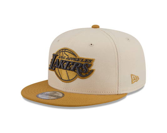 NBA Hat 950 2T Color Pack Tan & Gold Lakers