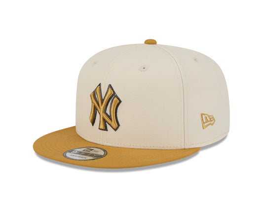 MLB Hat 950 2T Color Pack Tan & Gold Yankees