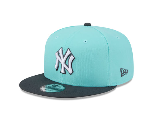 MLB Hat 950 2T Color Pack Teal & Storm Gray Yankees