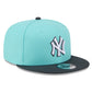 MLB Hat 950 2T Color Pack Teal & Storm Gray Yankees