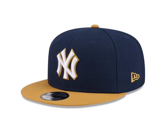 MLB Hat 950 Snapback Color Pack Two Tone Navy & Gold Yankees