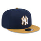 MLB Hat 950 Snapback Color Pack Two Tone Navy & Gold Yankees