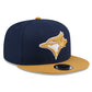 MLB Hat 950 Snapback Color Pack Two Tone Navy & Gold Blue Jays