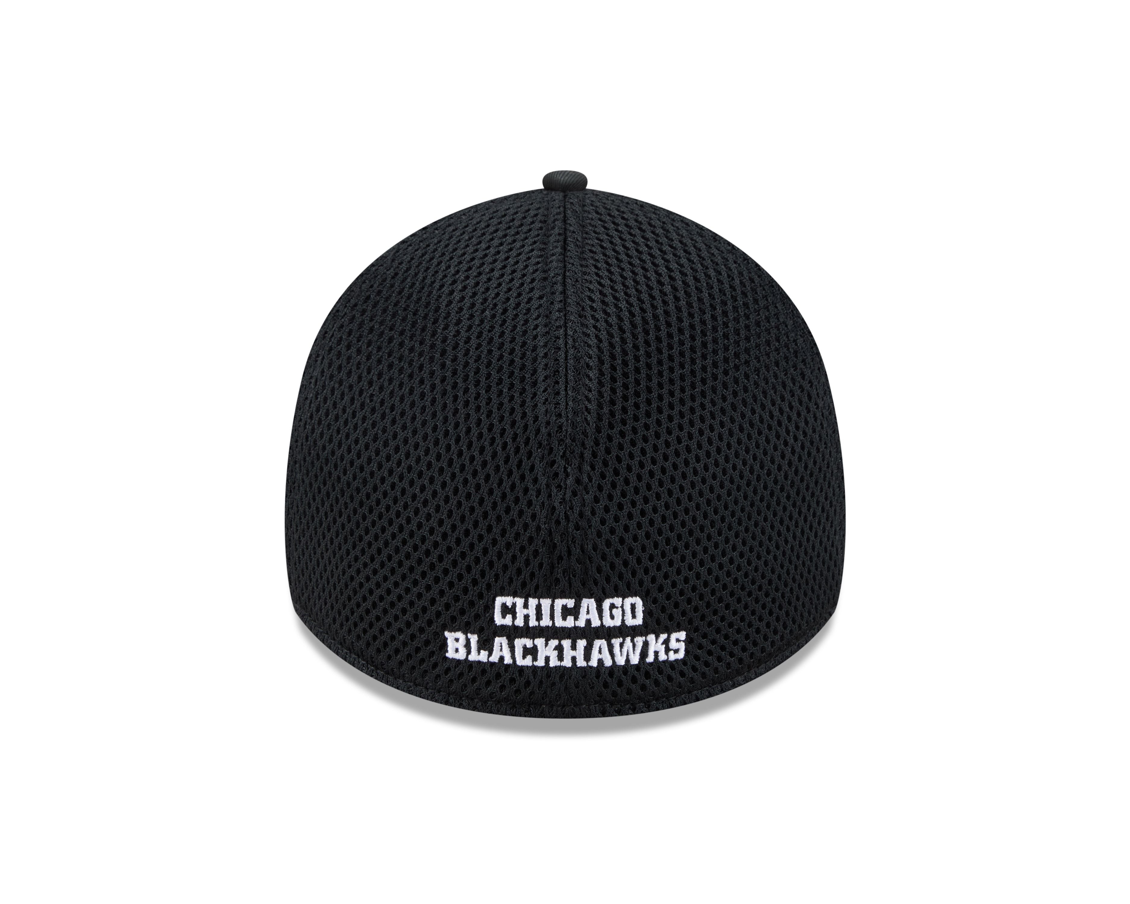 NHL Hat 3930 Neo Black & White Blackhawks