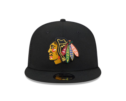 NHL Hat 950 Trucker Snapback Blackhawks