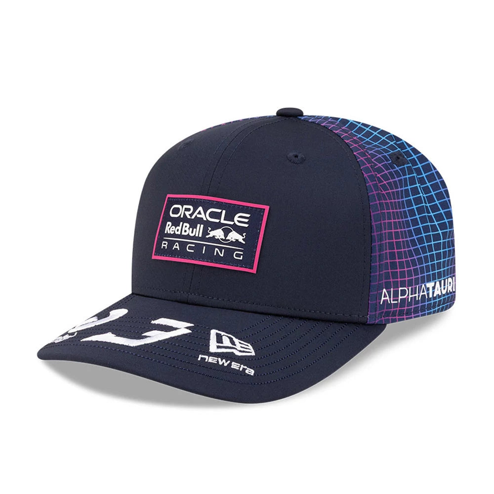 F1 Hat 970 Adjustable Stretch-Snap 2026 Miami GP Max Verstappen Oracle Red Bull Racing