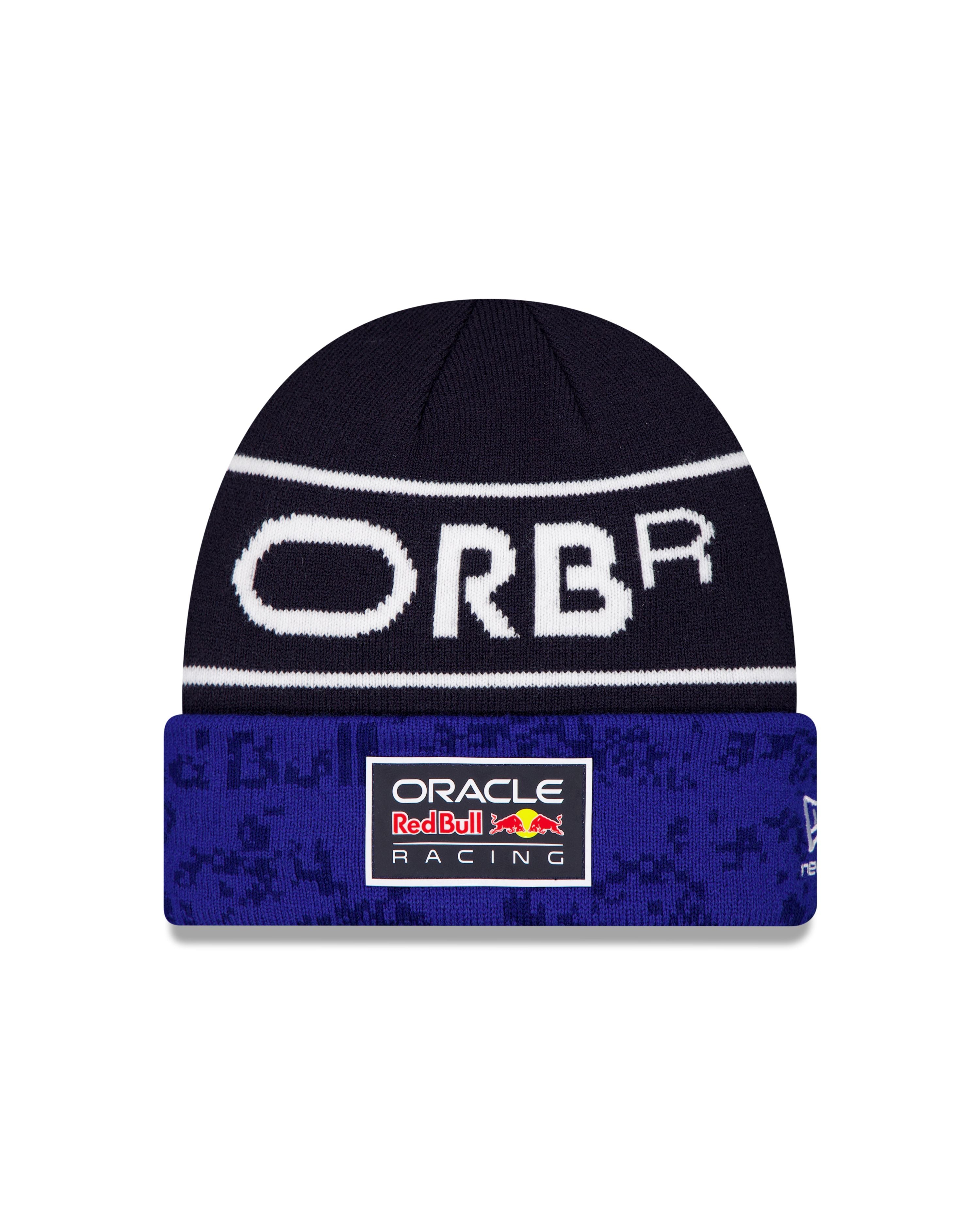 F1 Knit Hat Wordmark Cuff Beanie Oracle Red Bull Racing