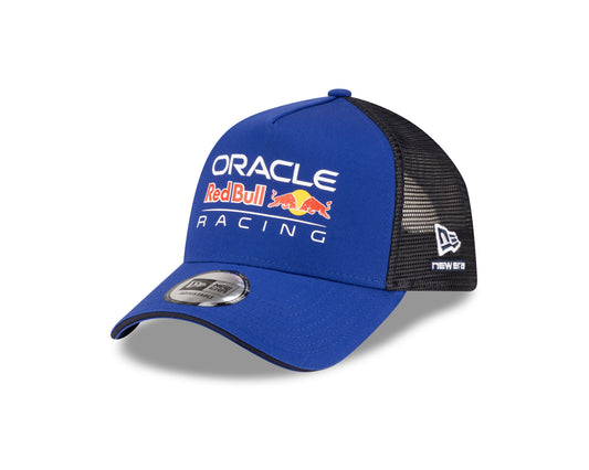 F1 Hat E-Frame Essential Trucker Blue Oracle Red Bull Racing