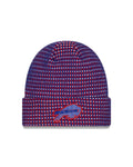 NFL Knit Hat 2026 Sideline Cuffed Beanie Bills (Blue and Red)