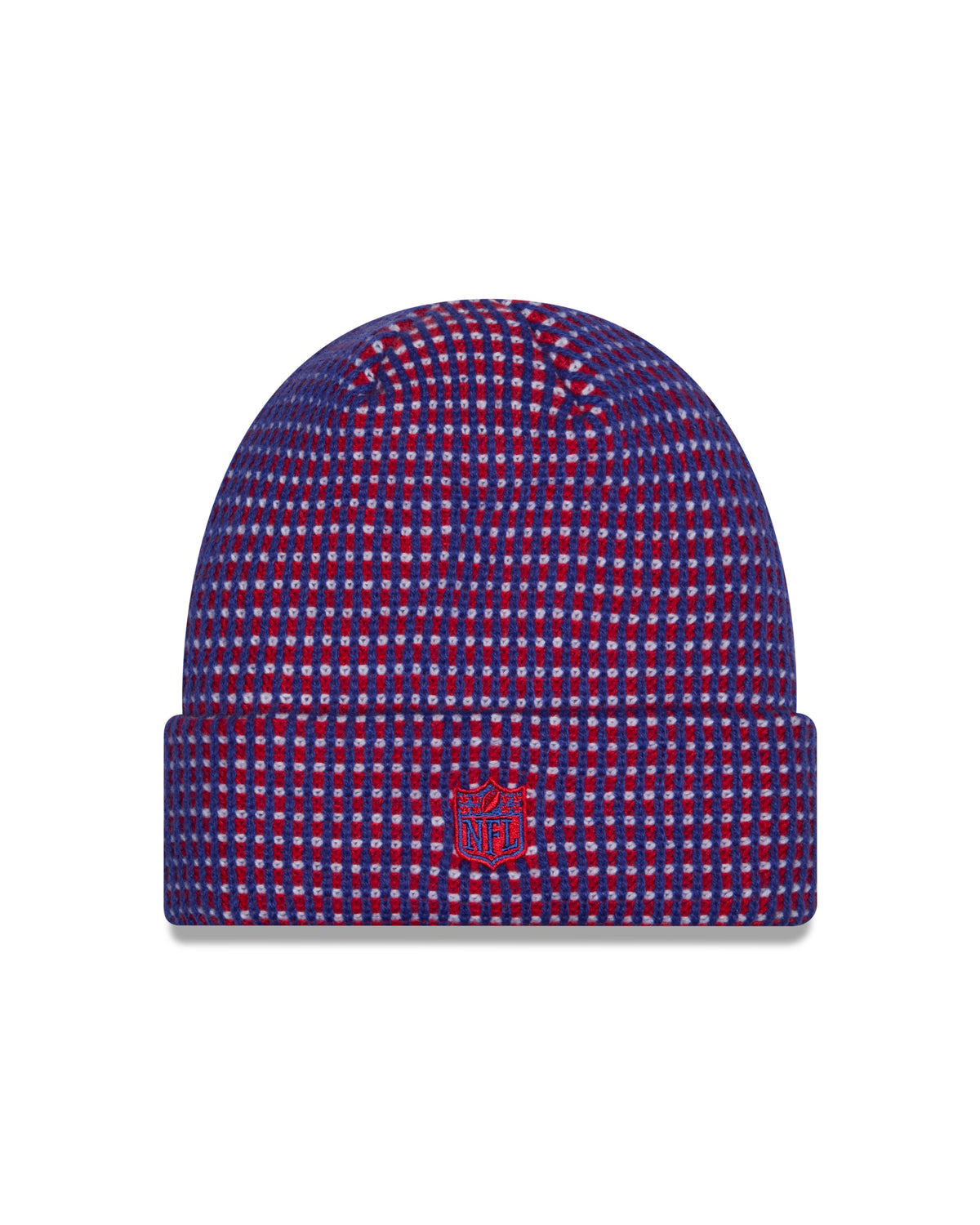 NFL Knit Hat 2026 Sideline Cuffed Beanie Bills (Blue and Red)