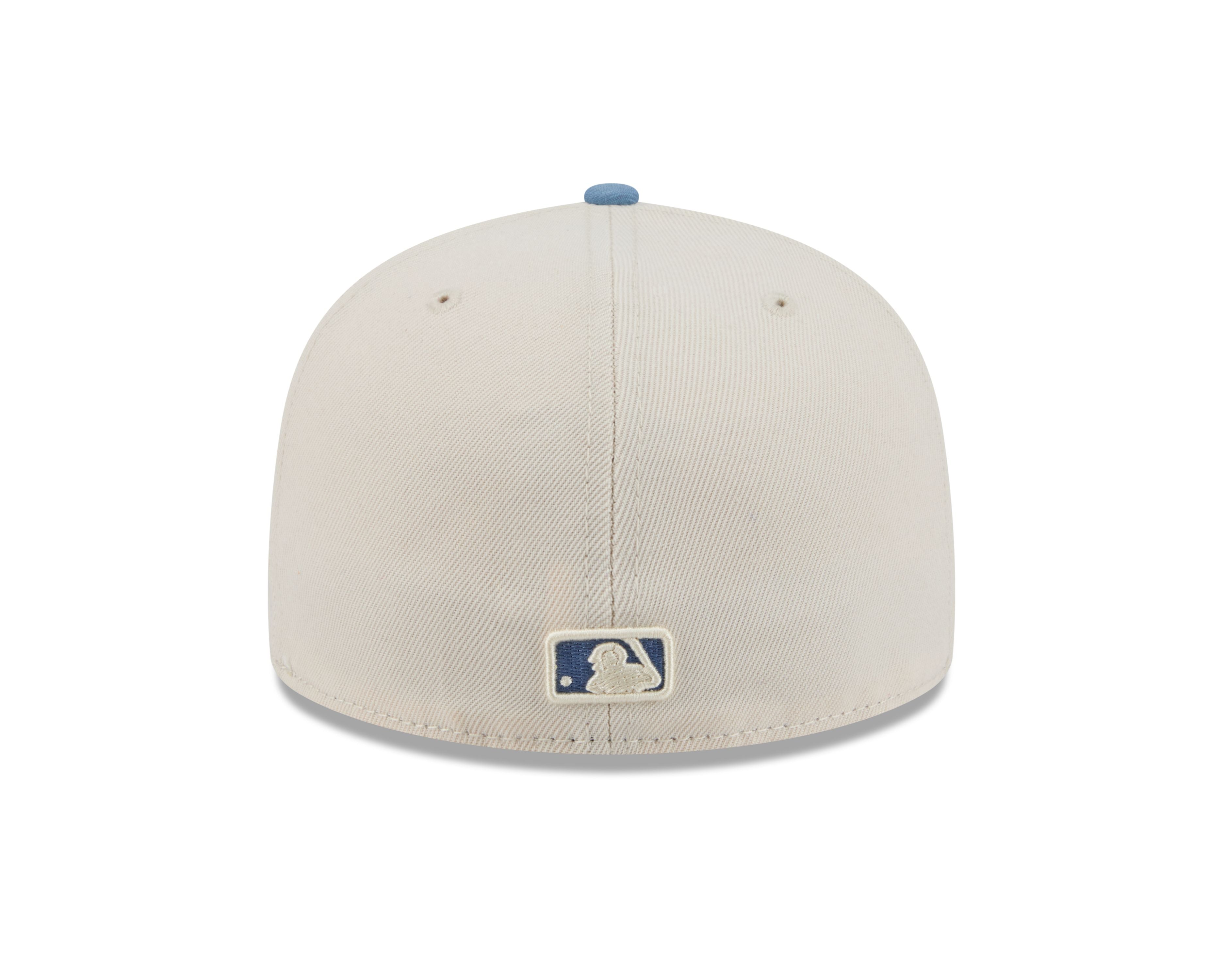 MLB Hat 5950 2T Color Pack Yankees White and Light Blue