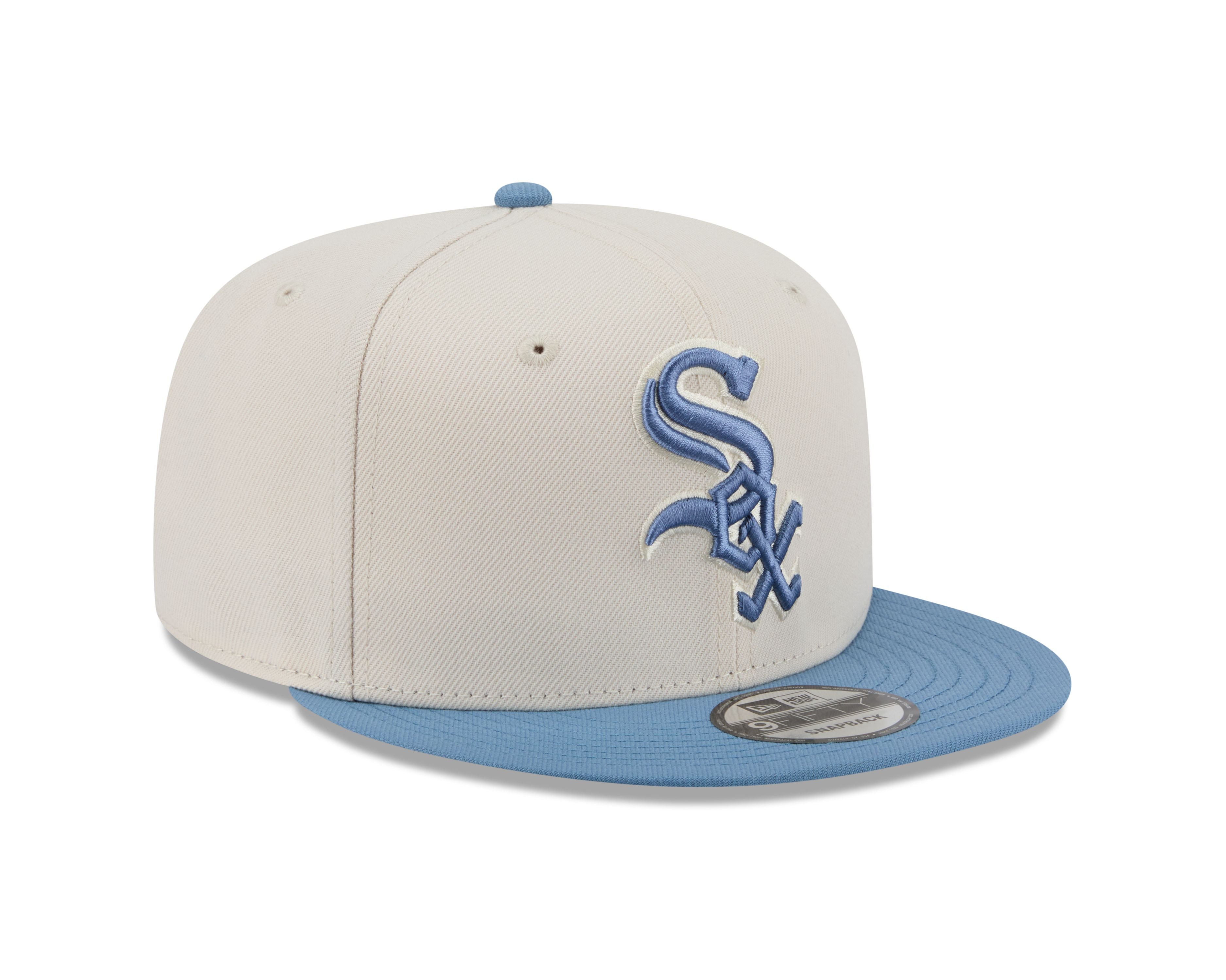 MLB Hat 950 2T Color Pack White Sox White and Light Blue
