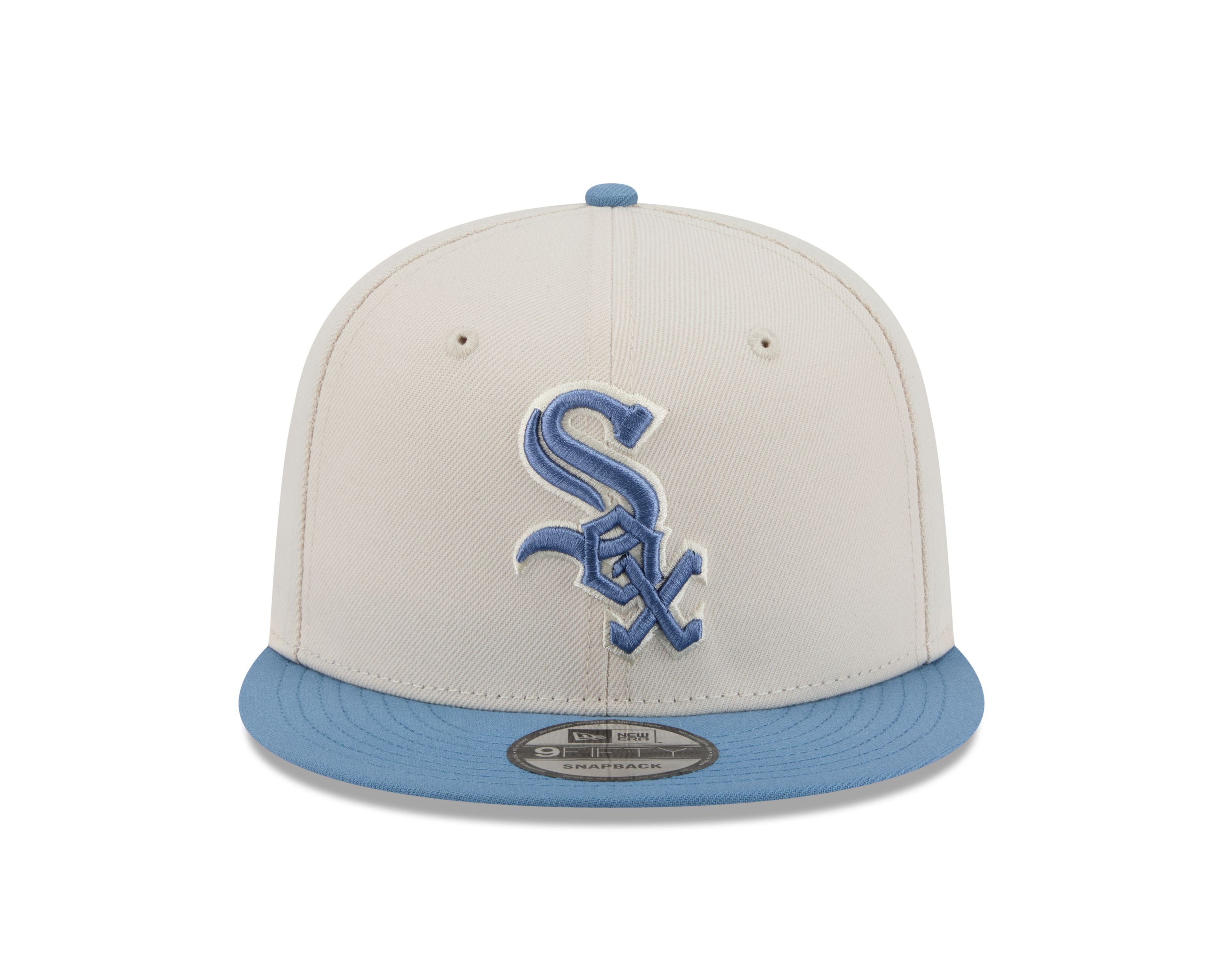 MLB Hat 950 2T Color Pack White Sox White and Light Blue