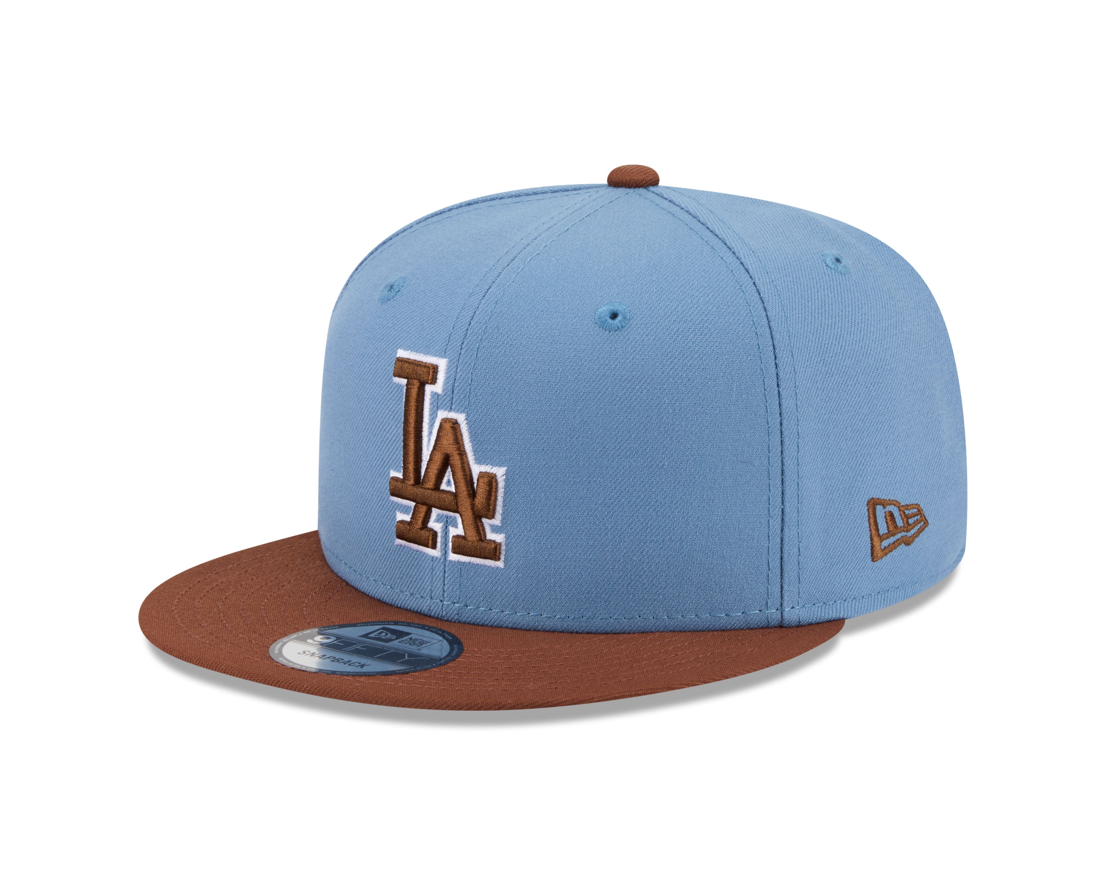 MLB Hat 950 2T Color Pack Brown and Lake Blue Dodgers