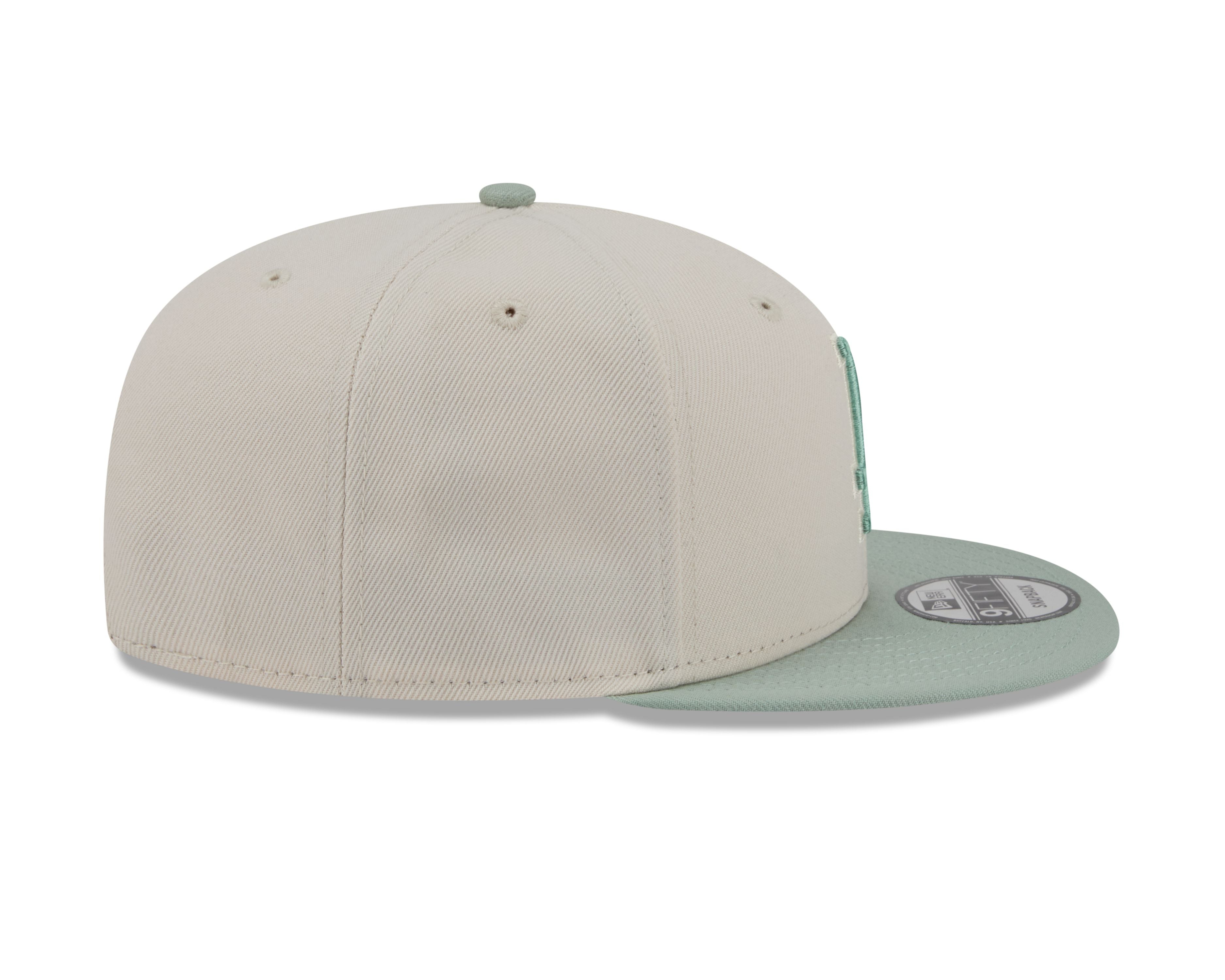 MLB Hat 950 2T Color Pack Dodgers White and Mint Green