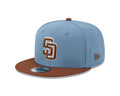 MLB Hat 950 2T Color Pack Brown and Lake Blue Padres