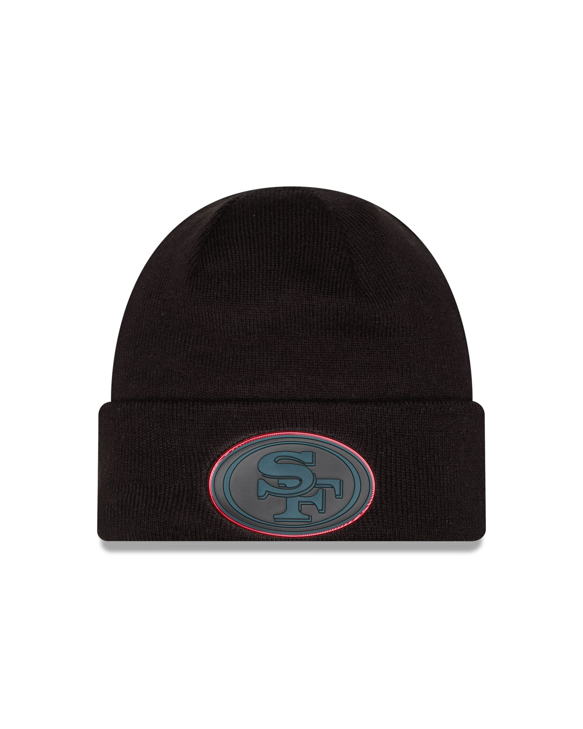 NFL Knit Hat Tonal Chrome Cuff 49ers