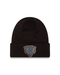NFL Knit Hat Tonal Chrome Cuff Bears