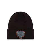 NFL Knit Hat Tonal Chrome Cuff Bears