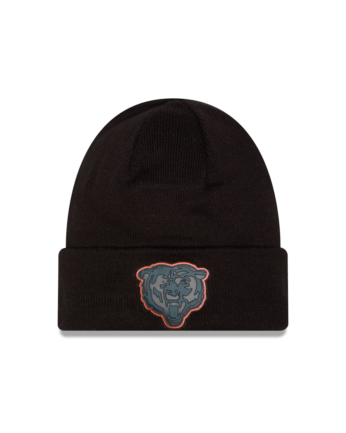NFL Knit Hat Tonal Chrome Cuff Bears