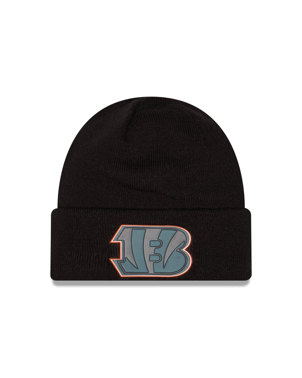 NFL Knit Hat Tonal Chrome Cuff Begals