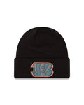 NFL Knit Hat Tonal Chrome Cuff Begals