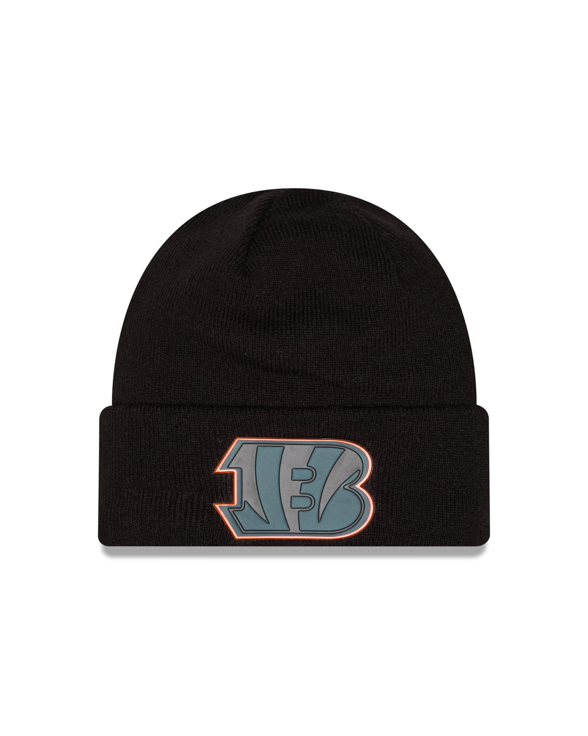 NFL Knit Hat Tonal Chrome Cuff Begals