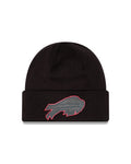 NFL Knit Hat Tonal Chrome Cuff Bills