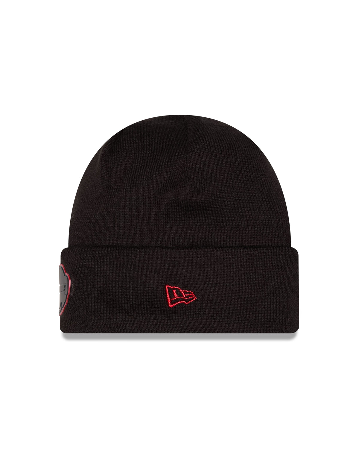 NFL Knit Hat Tonal Chrome Cuff Bills