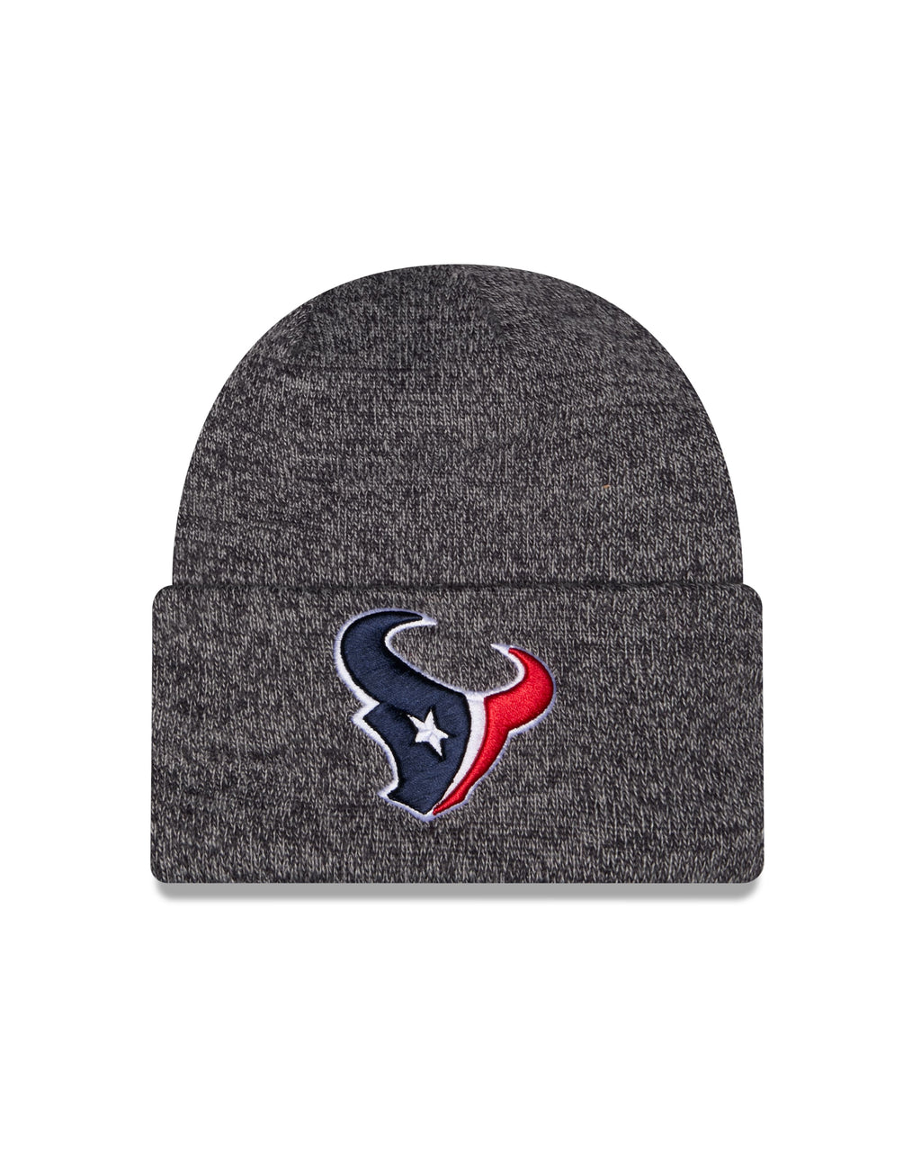 NFL Knit Hat Marled Cuff Texans