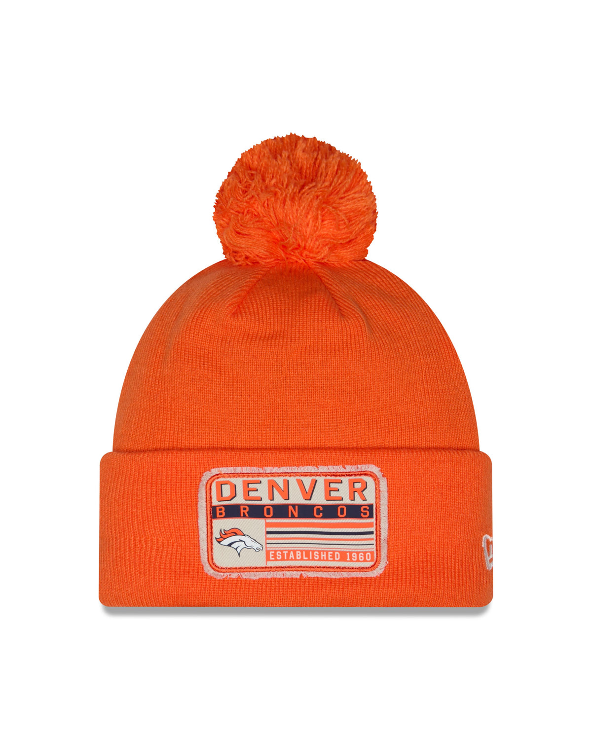 NFL Knit Hat Knit Patch Broncos