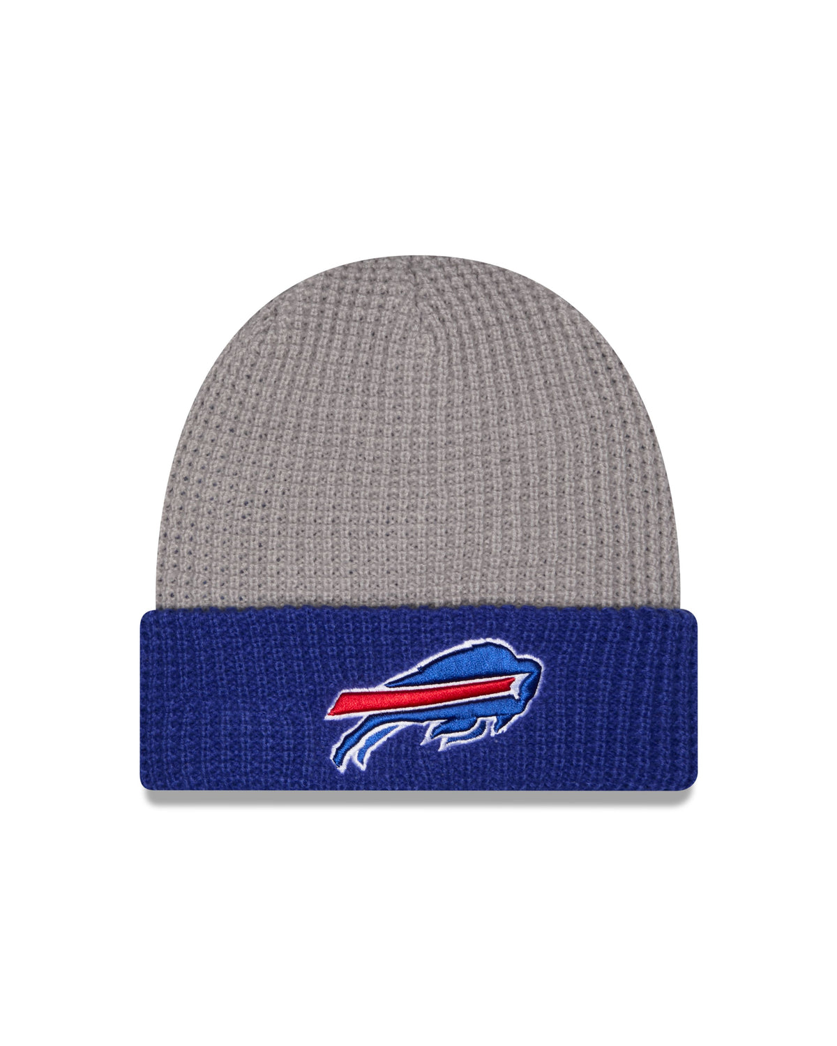 NFL Knit Hat Play Waffle Cuff Bills