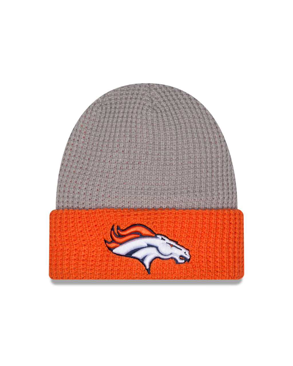 NFL Knit Hat Play Waffle Cuff Broncos