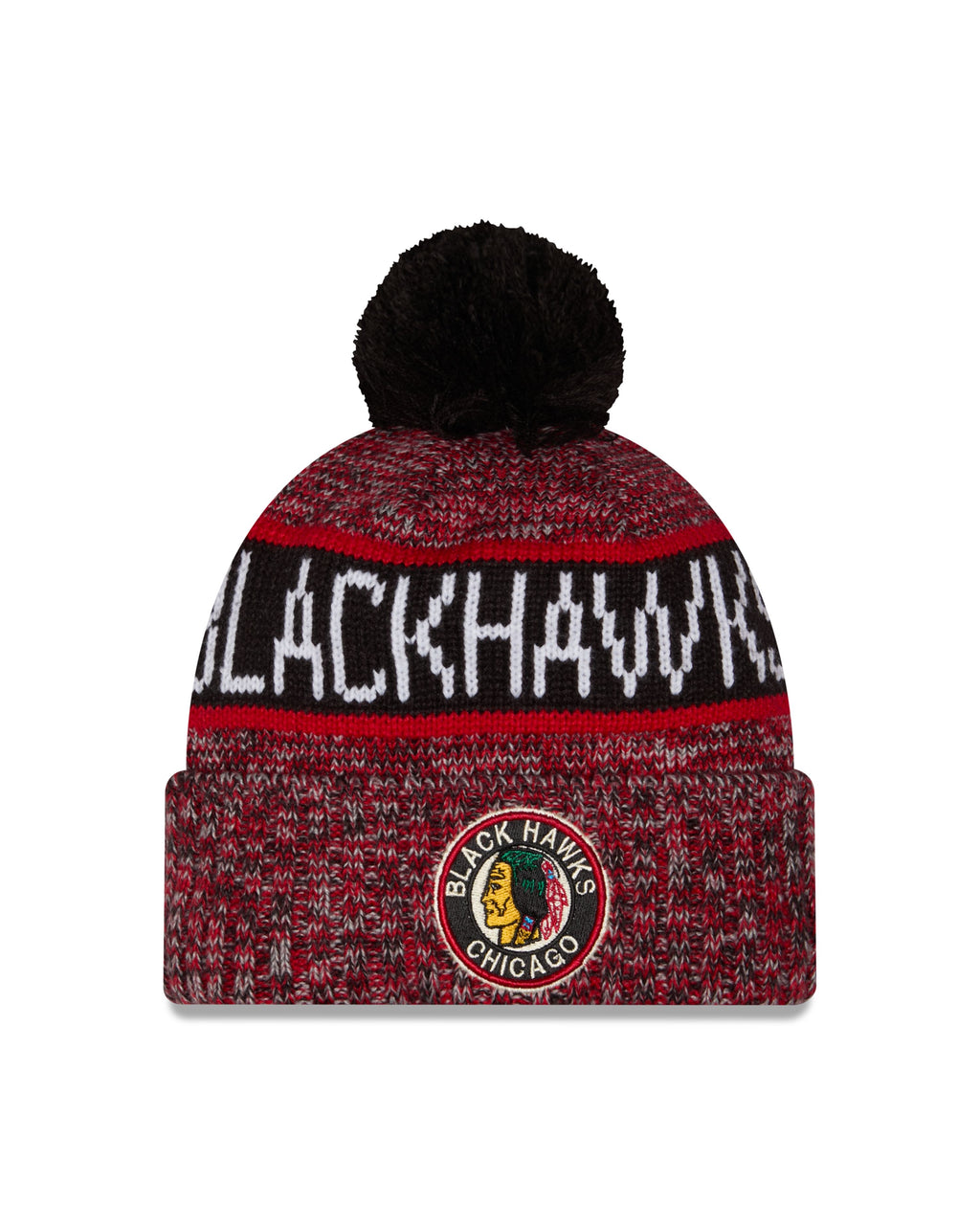 NHL Knit Hat Tri Color 2026 Blackhawks