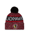 NHL Knit Hat Tri Color 2026 Blackhawks