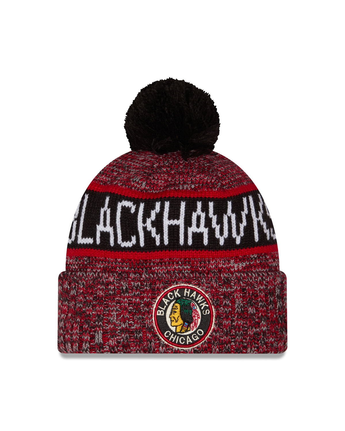 NHL Knit Hat Tri Color 2026 Blackhawks
