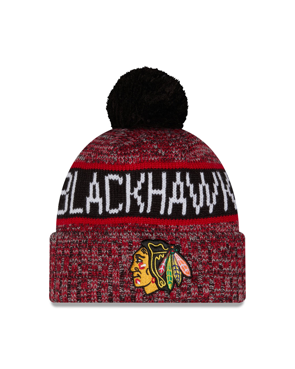 NHL Knit Hat Tri Color 2026 Blackhawks