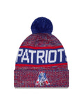 NFL Knit Hat Tri Color 2026 Patriots (Retro)