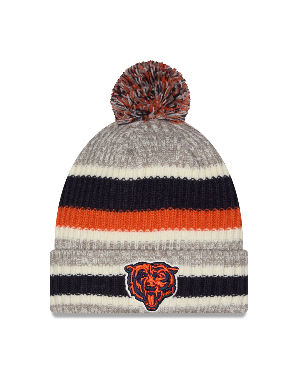 NFL Knit Hat Pom Stripe Bears